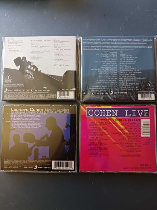 LEONARD COHEN / Discografia