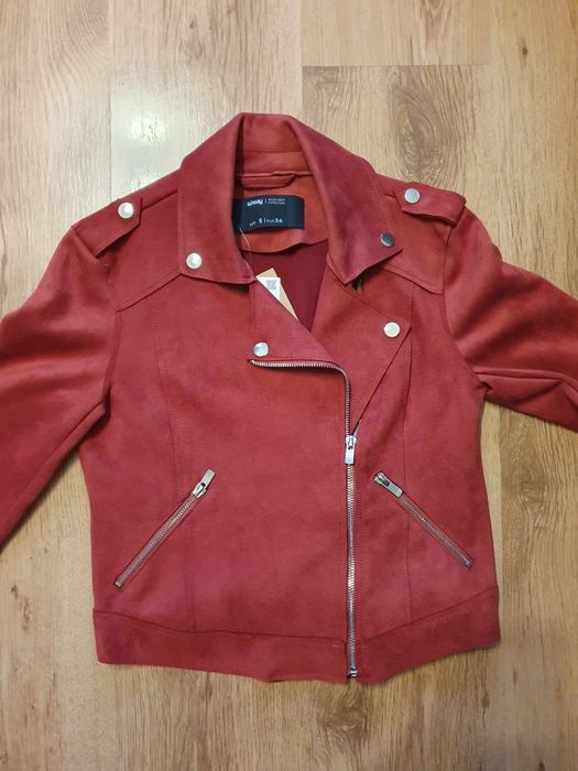 Kurtka ramoneska S na zamek Sinsay