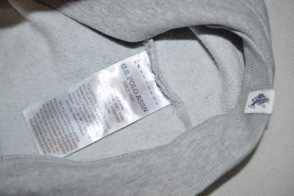U.S. POLO ASSN. XL bluza męska bawełniana z kapturem kangurka rs3v