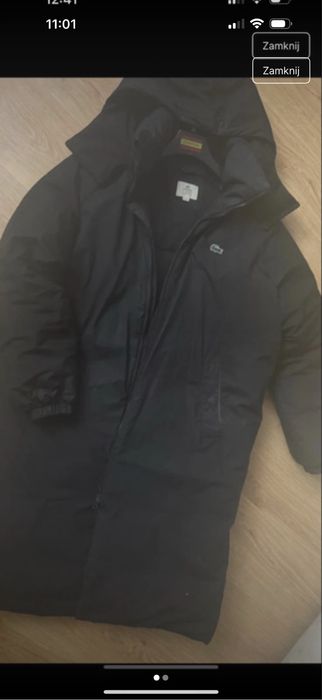Kurtka puchowa zimowa meska lacoste plaszcz meski M