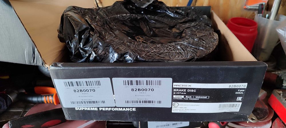 Disco travão e pastilhas