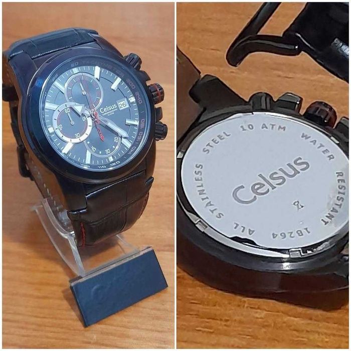 Relógio Celsus Cronógrafo Quartz A Funcionar