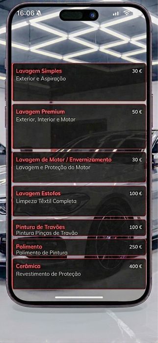 Limpeza automovel