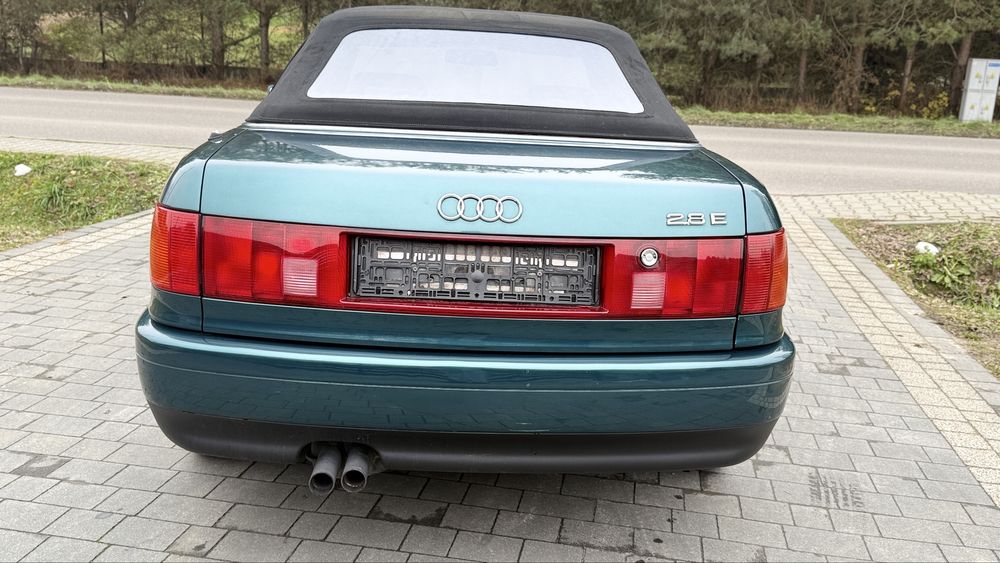 Audi 80 cabrio cabriolet 2.8v6 klima komputer skóra s2