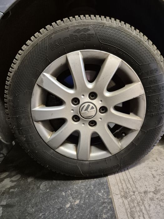 Koła 5x112 vw audi skoda Golf 195/65 opony zima 2024 rok opony