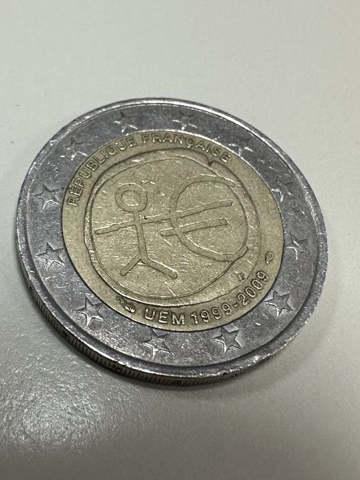 2-Euro Coin from France, 2009