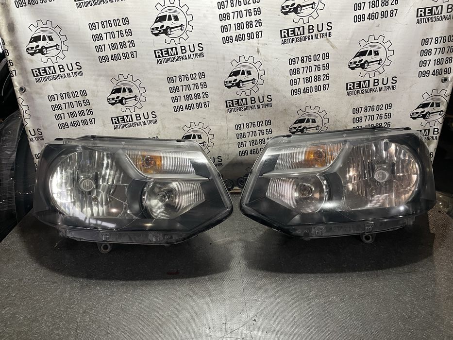 Фари / фара ліва права / оптика Volkswagen Transporter T5 2010-2015