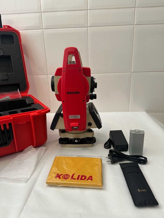 Estação Total Kolida KTS-442R10 – 1000m sem Prisma – Nova