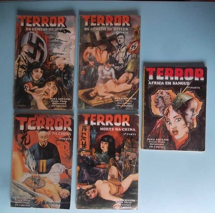 BD ADULTOS. Terror, Horror Espacial, 6EUR cada livro