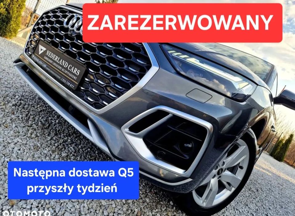 Audi Q5 Sportback FULLED MATRIX S-LINE Skóra Virtual Model 2022 Lift Jak Nowa