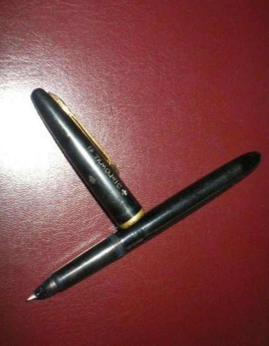 Caneta tinteiro antiga Crown Diplomat 41