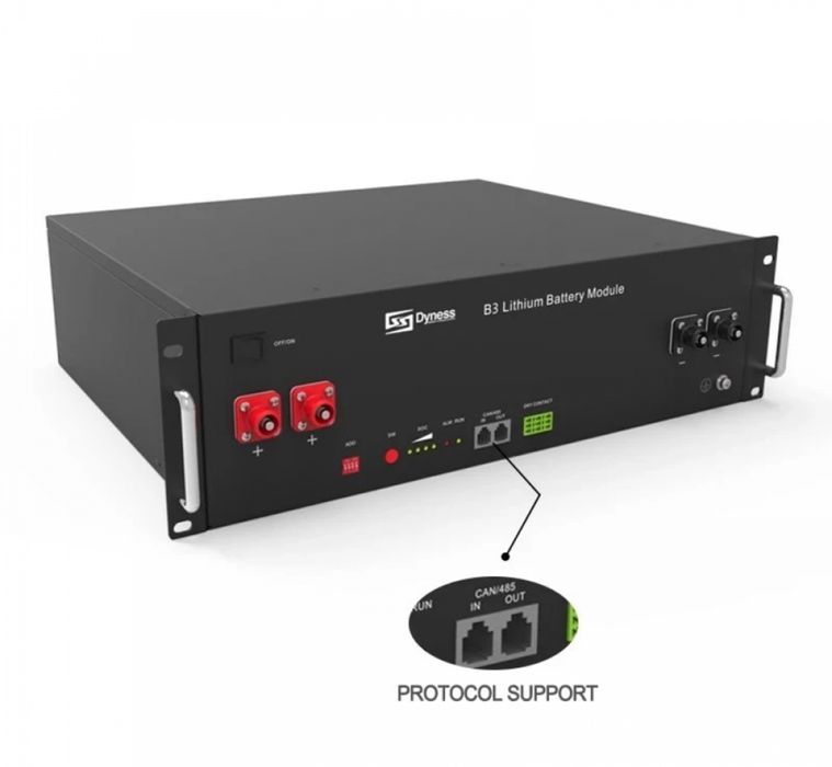 LiFePO4 акумулятор Dyness B3 3,6 кВт 48V/75Ah