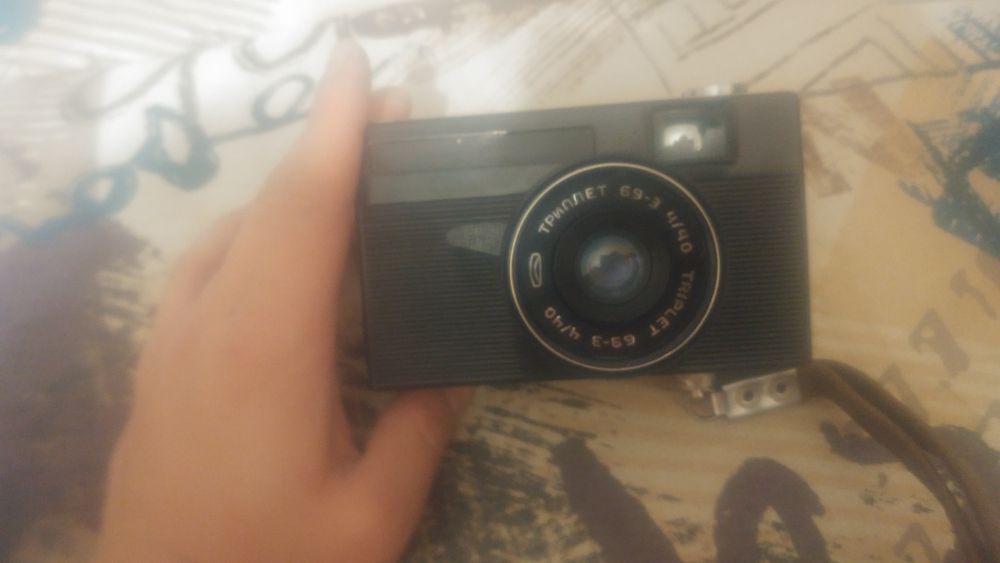 Фотоаппарат времен ссср в отличном состоянии