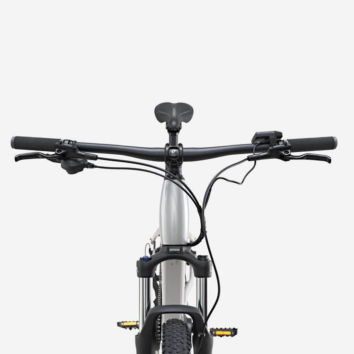 Bicicleta BTT Elétrica Semirrígida STILUS Off Road Cinzento-claro