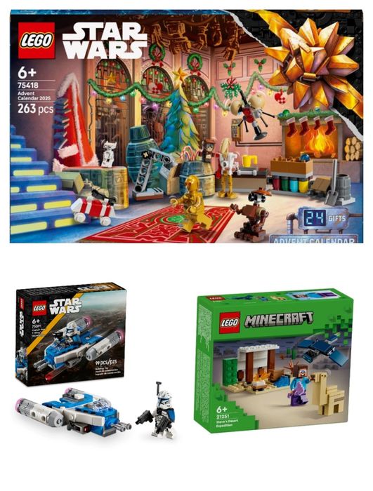 Lego Star wars, Minecraft