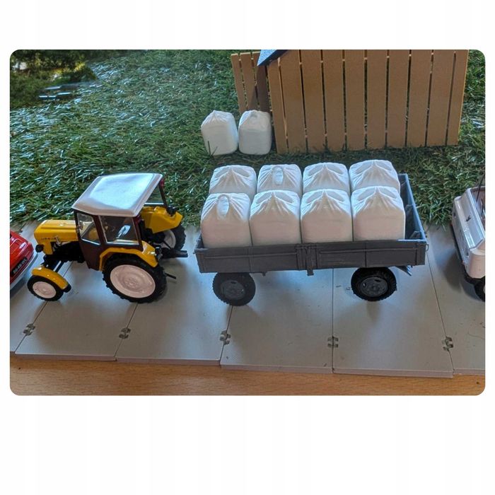 Zestaw 3x Big Bag skala 1:43 - Model 3D 29x21 mm, Dioram i Modelarstwa