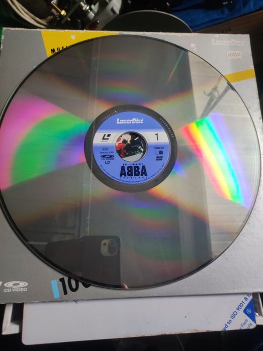Laser disc ABBA para colecionadores