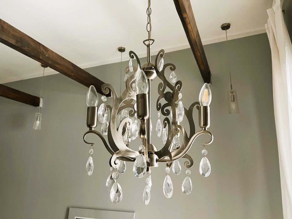 Lampa wisząca glamour