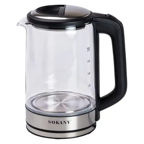 Czajnik elektryczny bezprzewodowy 2,5 l / 1500W / 240V szklany LED