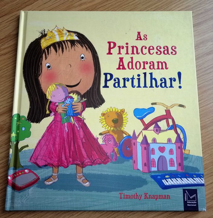 LIVRO: As Princesas Adoram Partilhar!  (Novo)