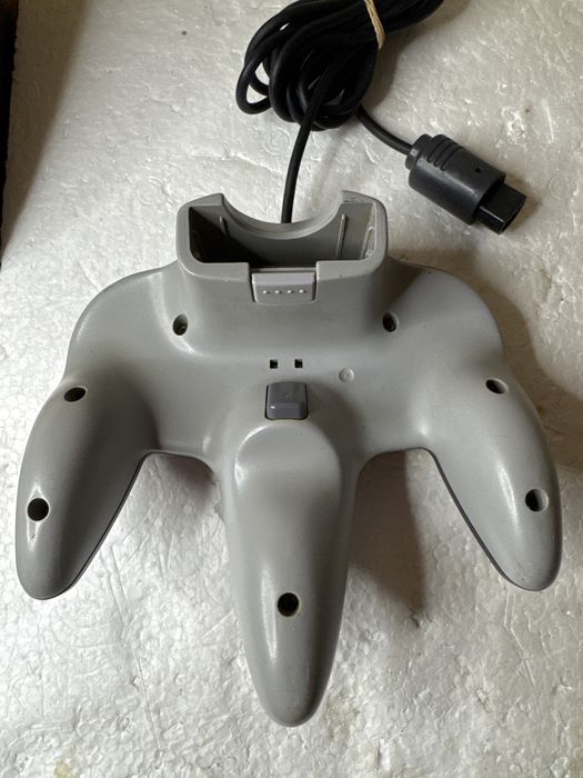 Oryginalny Kontroler pad do Nintendo 64 N64 - NUS-005 - czarny szary