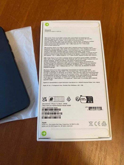 айфон 15 128гб 2 физ сим