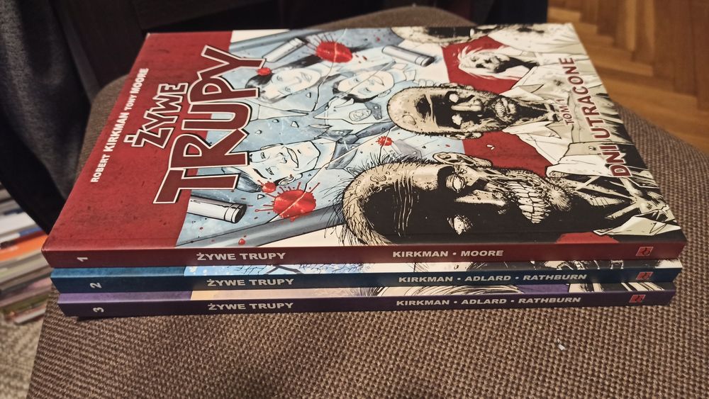 ŻYWE TRUPY #1,2,3 -wydanie z 2025 roku