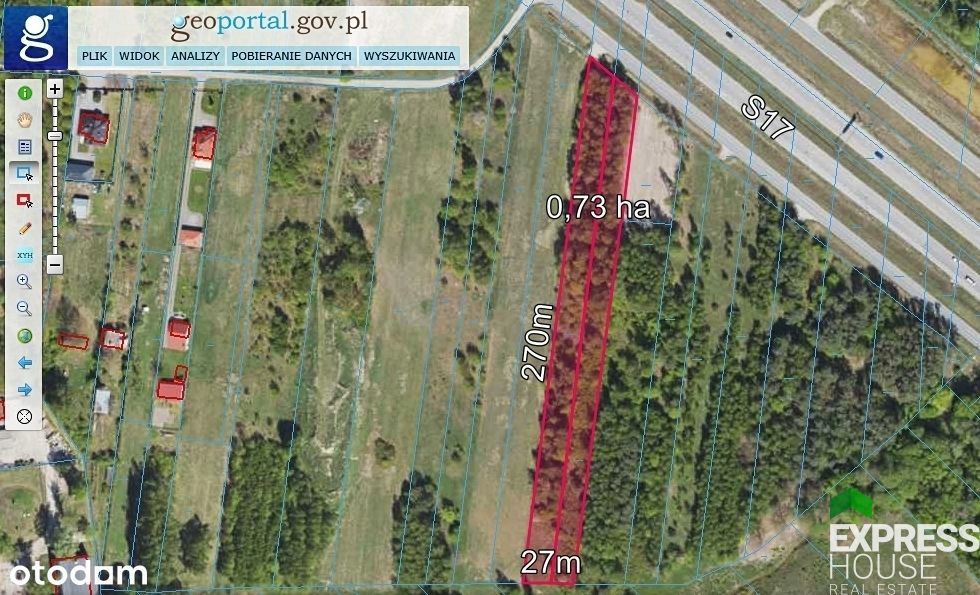 Działki inwestycyjne | S17 | Otwock | U/P | 2,2 ha