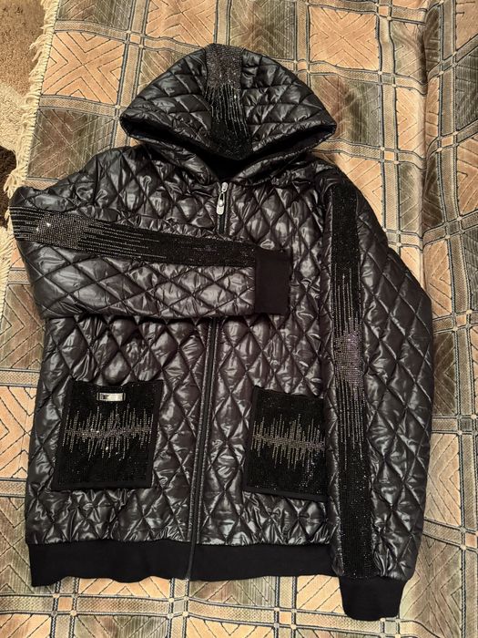 Тепла жіноча курточка турецького виробництва 48р