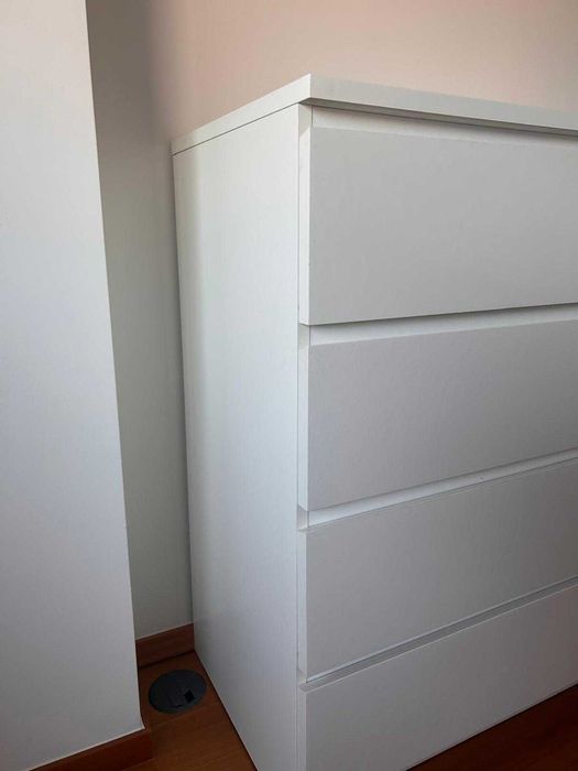 2 Cómodas Malm Ikea - 4 gavetas