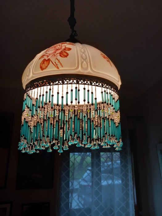 Lindo e genuíno candeeiro arte nova