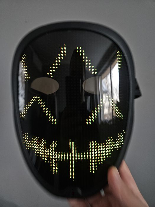 Интерактивная LED маска Cyber 2000mAh