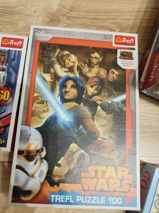 Puzzle star wars i spiderman