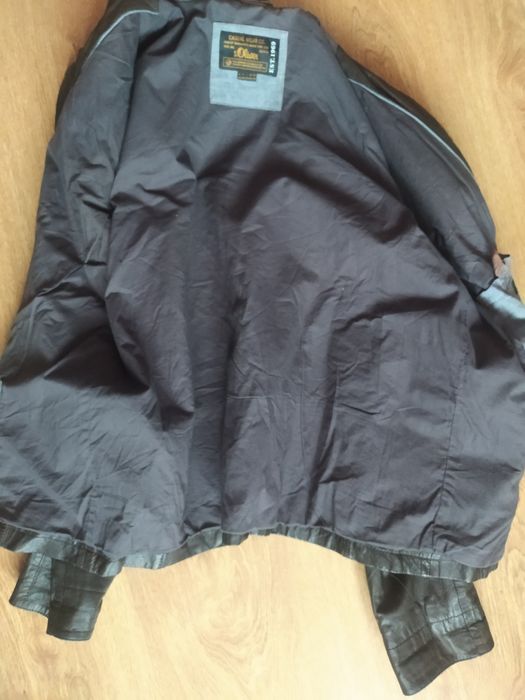 Чоловіча шкіряна куртка s.Oliver (Casual Wear Co.)