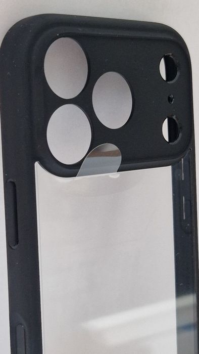 Etui SPIGEN Ultra Hybrid ACS10343 do Iphone 17 Pro Matte Black + szkło