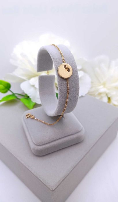 Złota bransoletka p.585/1,36g