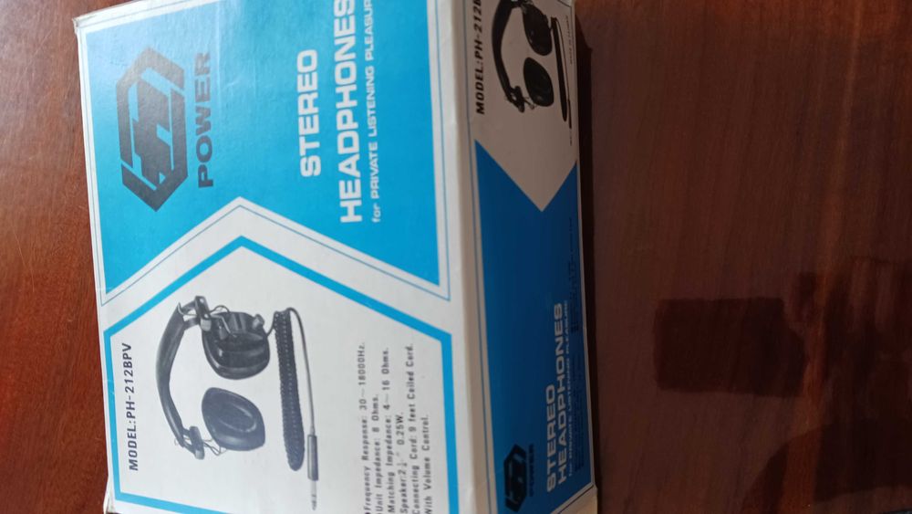 Headphones Power - vintage - novos