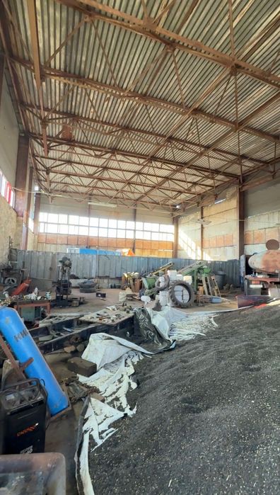 Продаж ділянки 11.02 промислового призначення + ангар 657кв.м. 60кВт