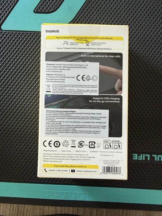 Transmiter Bluetooth Baseus S-09A