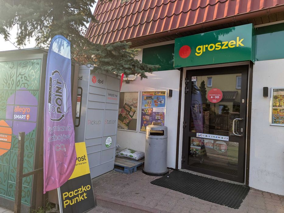 Sodastream Łomianki (Buraków), ul. 11 Listopada 56 Wymiana nabojów CO2