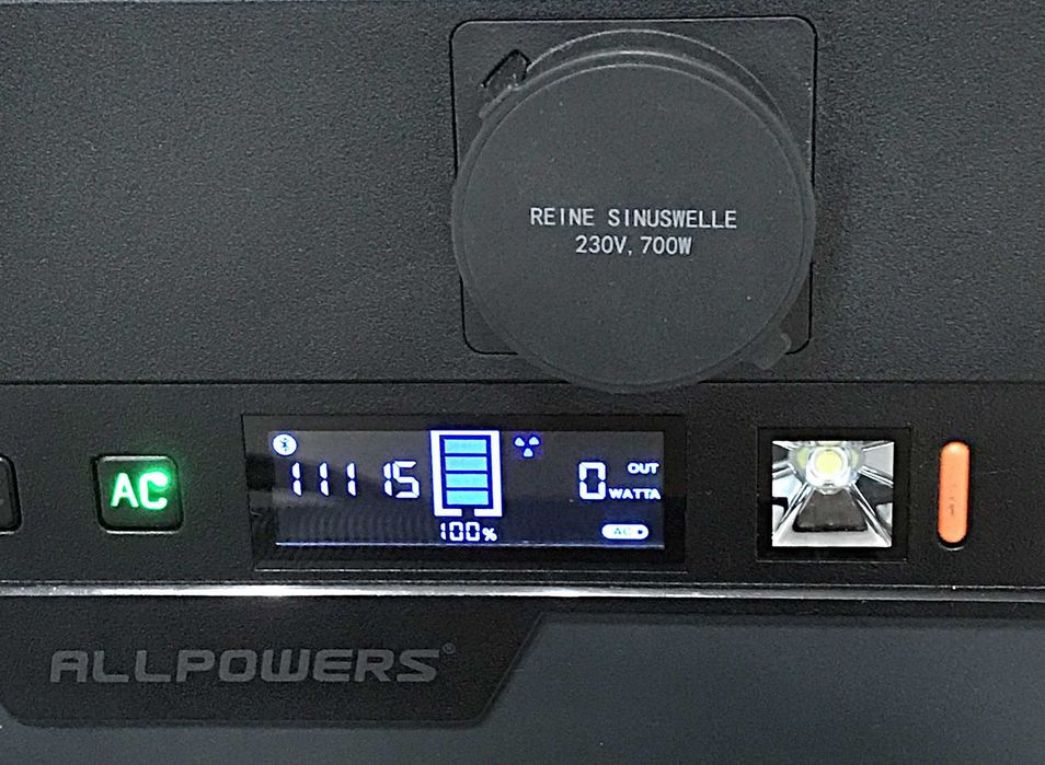 Зарядная станция Allpowers S700W, Original, 700/1400W