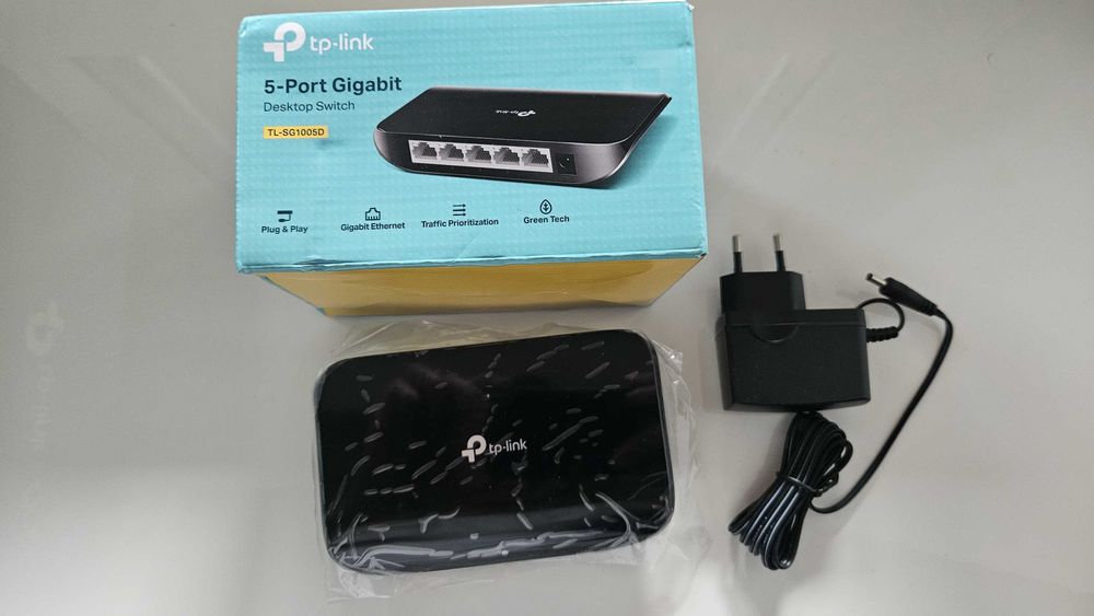 Гігабітний комутатор TP-Link TL-SG1005D !!!НОВИЙ!!! (5-Port Gigabit Switch)