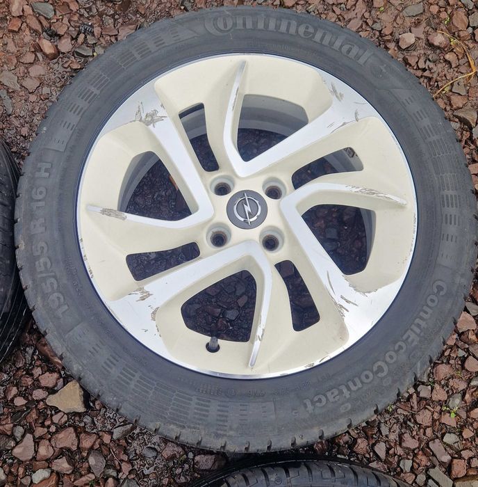 Felgi aluminiowe Mojito Opel Adam Corsa 4x100 6,5Jx16 IS40 TPMS Kpl.