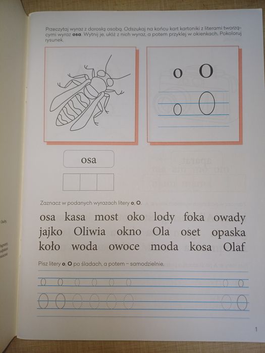 Ćwiczenia do nauki czytania, pisania i liczenia- Odkrywam siebie
