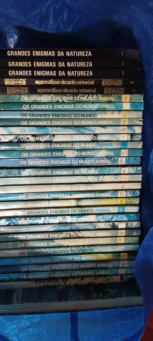 2  Colecções de livros de Inigmas do mundo Animal e da Natureza