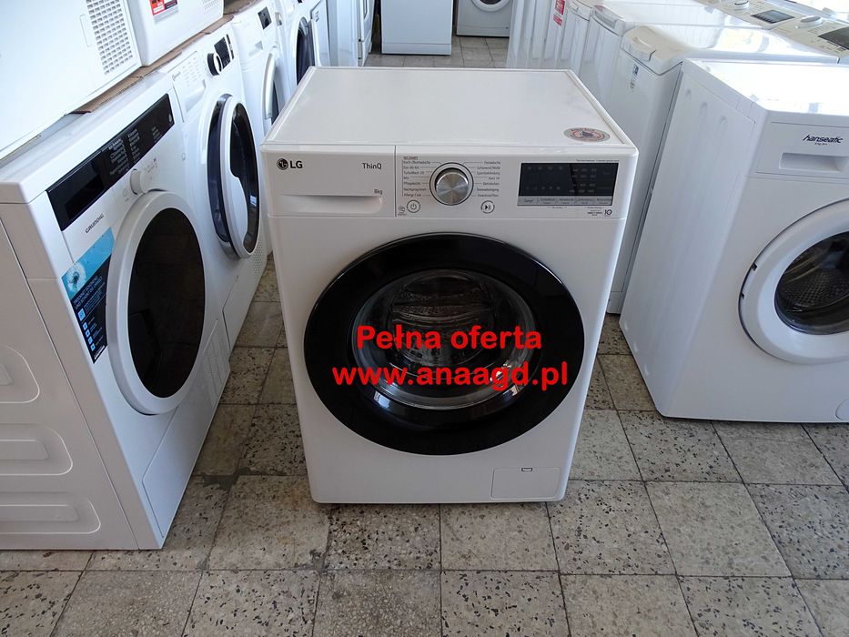 Pralka  LG ThinQ F4WV4085 A+++ 8 kg Instr.pl. GWARANCJA Duży Wybór AGD