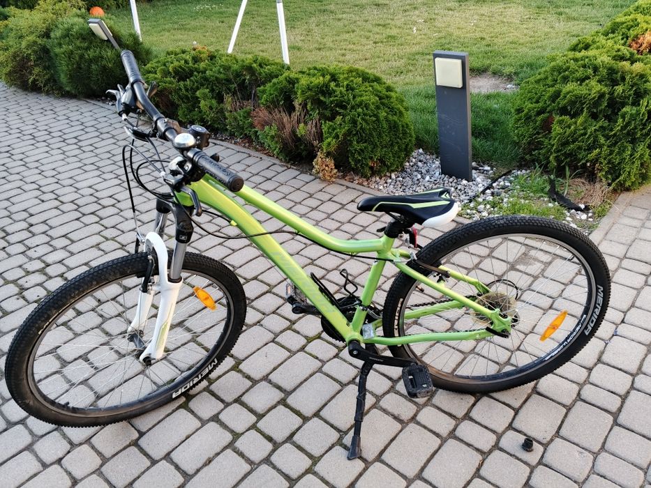 Rower Merida zielony w zestawie z dętka