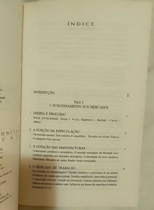 Uma teoria monetária do mercado, John Hicks