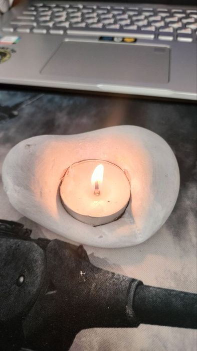 Гіпсові лаковані підсвічники