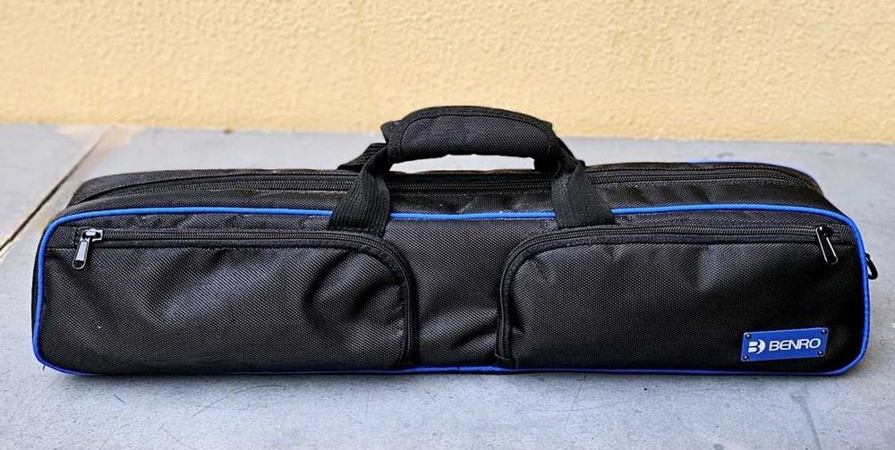Tripé e cabeça de rótula para fotografia Benro